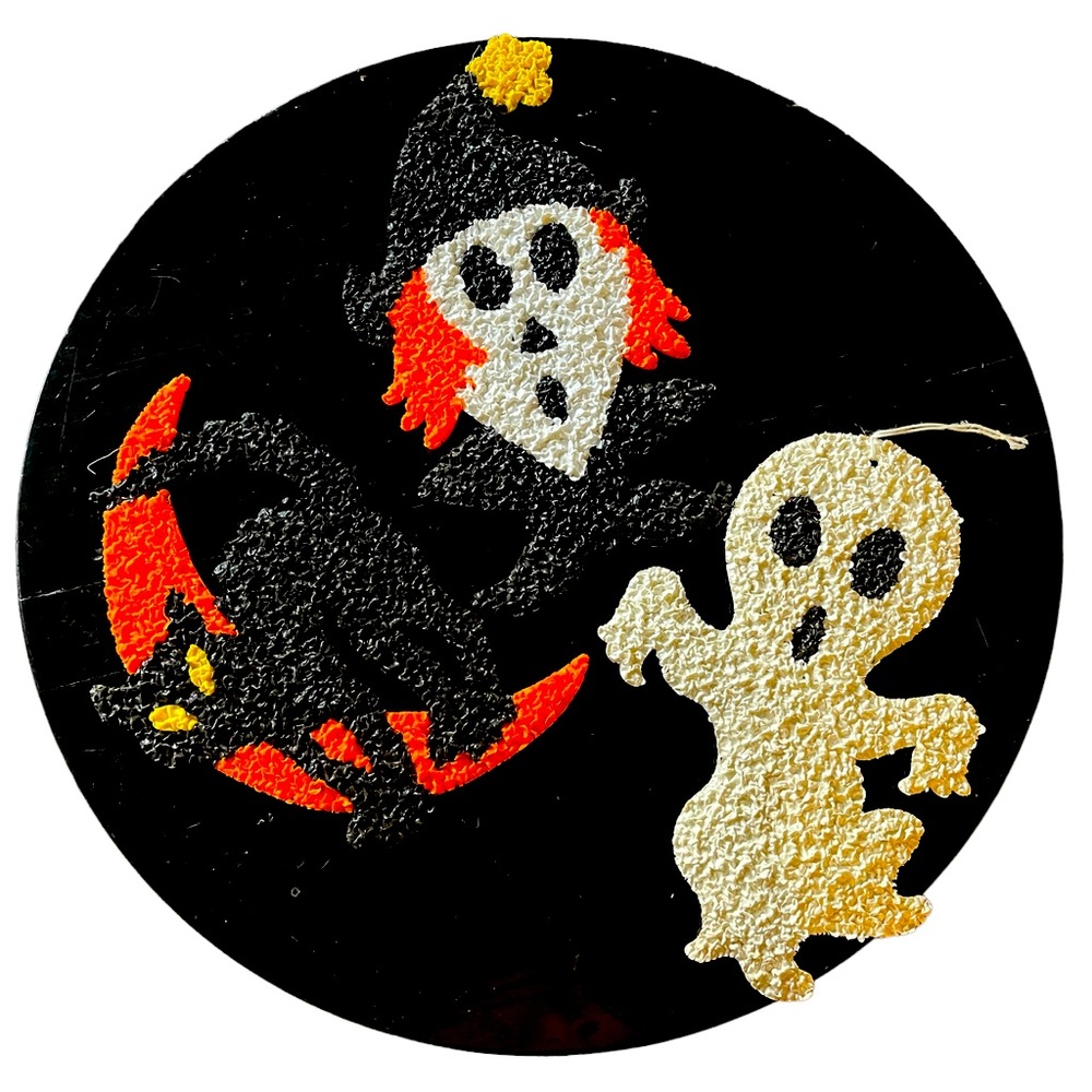 Vintage Halloween Popcorn Decorations